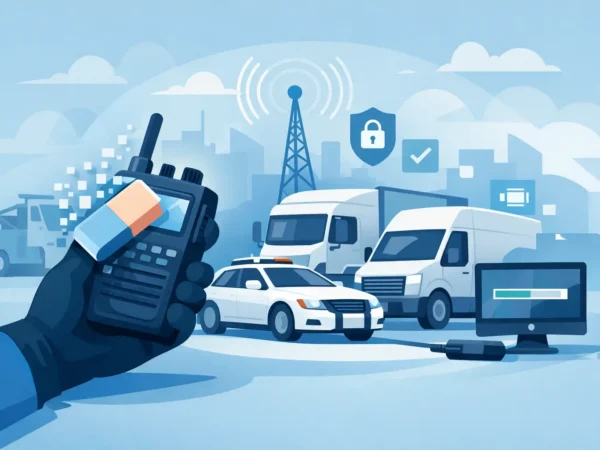 Certified Radio Data Wiping for Retired Fleets