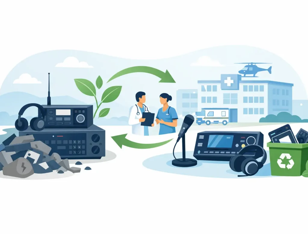 Hospital Radio Fleet Replacement Without Waste