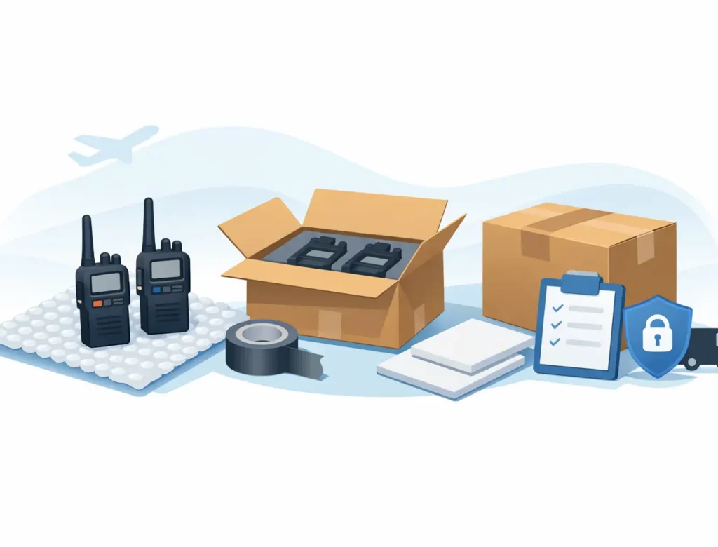 How to Pack Two-Way Radios for Safe Shipment