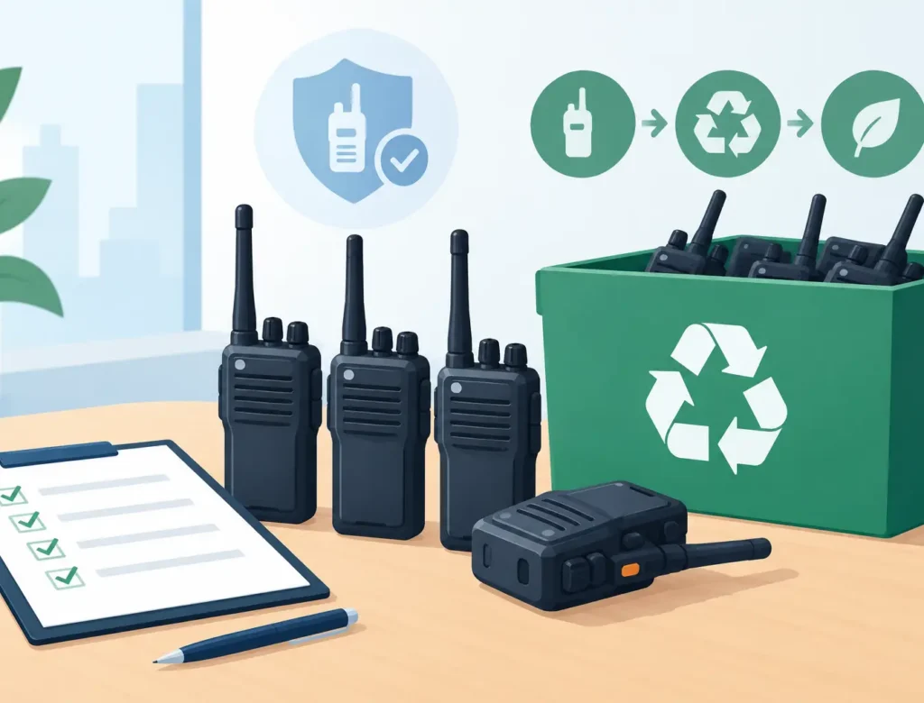 Prepare Radios for Equipment Retirement Right