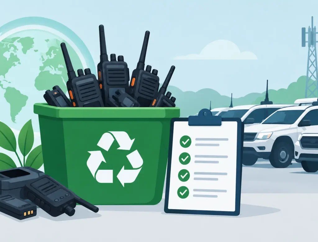 Radio E-Waste Compliance Guide for LMR Fleets