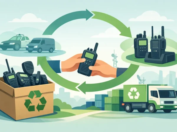 Radio Recycling for Retired Two-Way Fleets