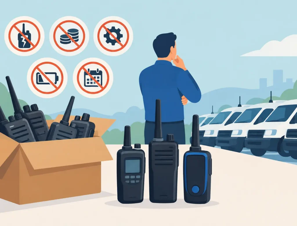7 Top Radio Fleet Retirement Mistakes to Avoid