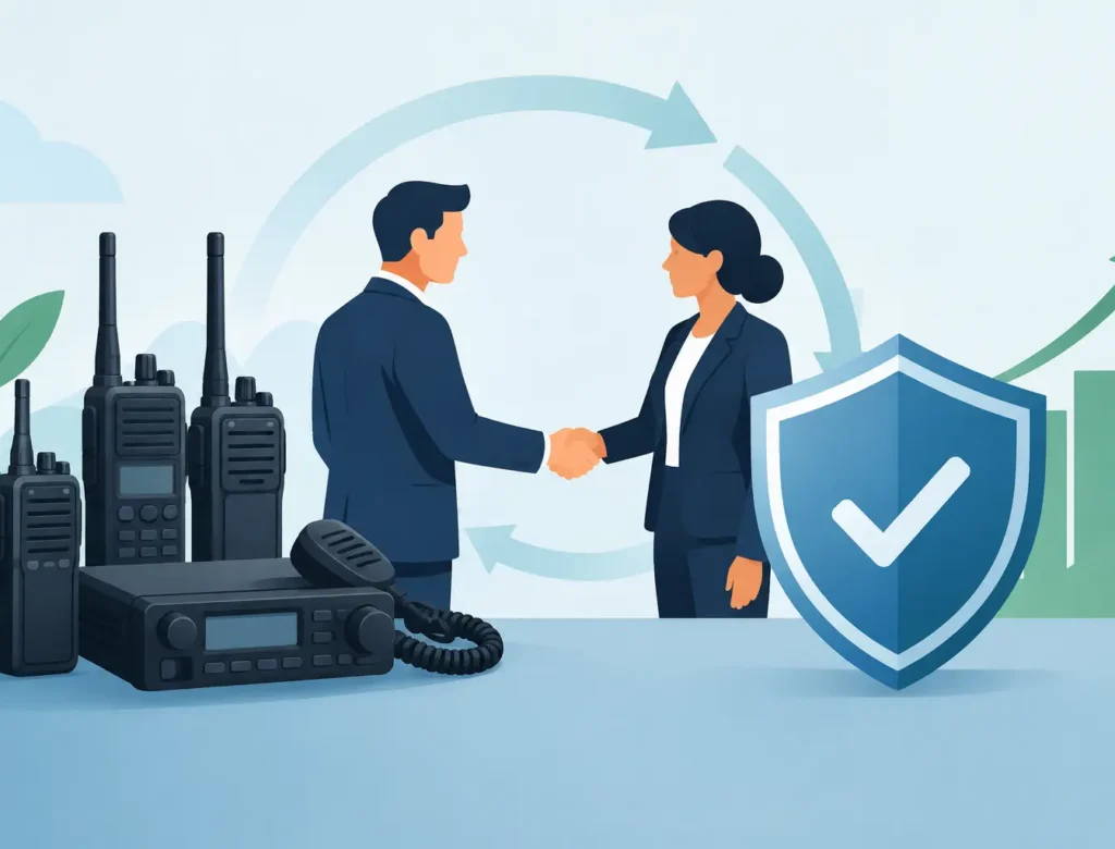 How Radio Resale Partners Protect Asset Value