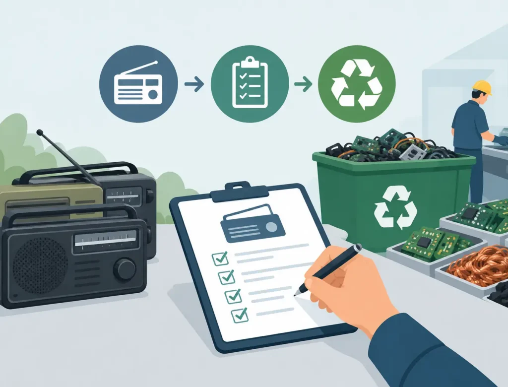 How to Document End-of-Life Radio Processing