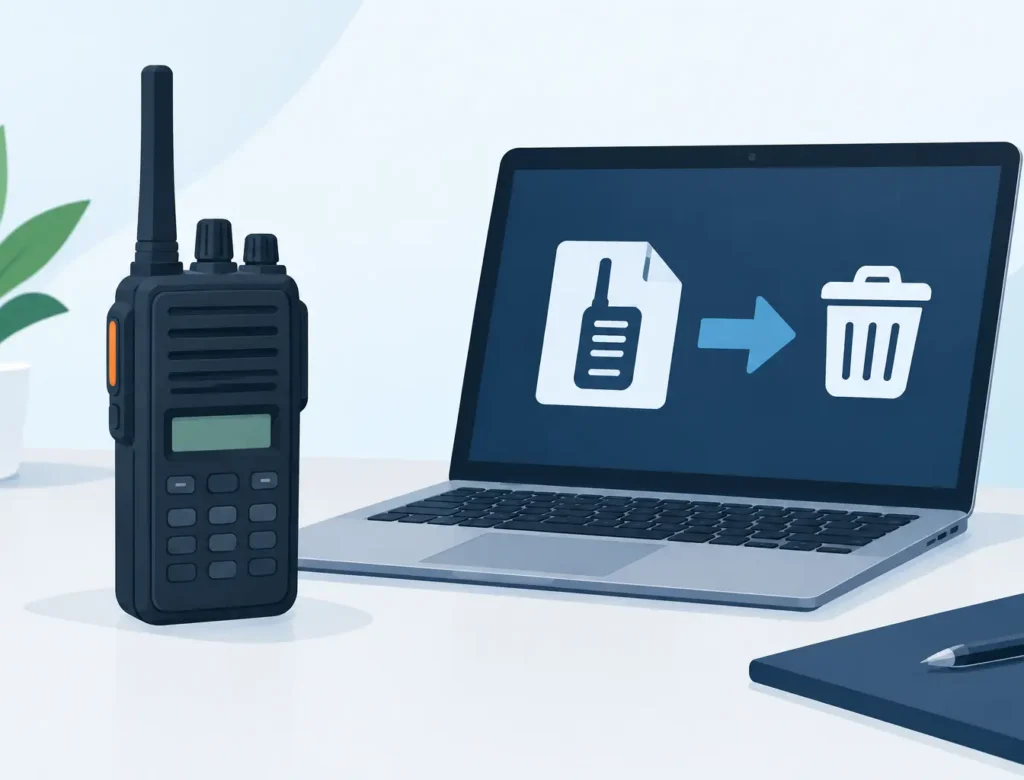 How to Remove Radio Programming Data Safely